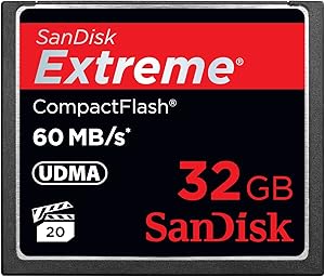 SanDisk SDCFX-032G-X46 32GB Extreme Compact Flash Card