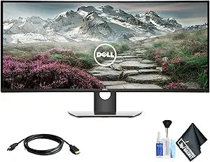 Dell U3818DW 37.5" Curved Monitor (Renewed)