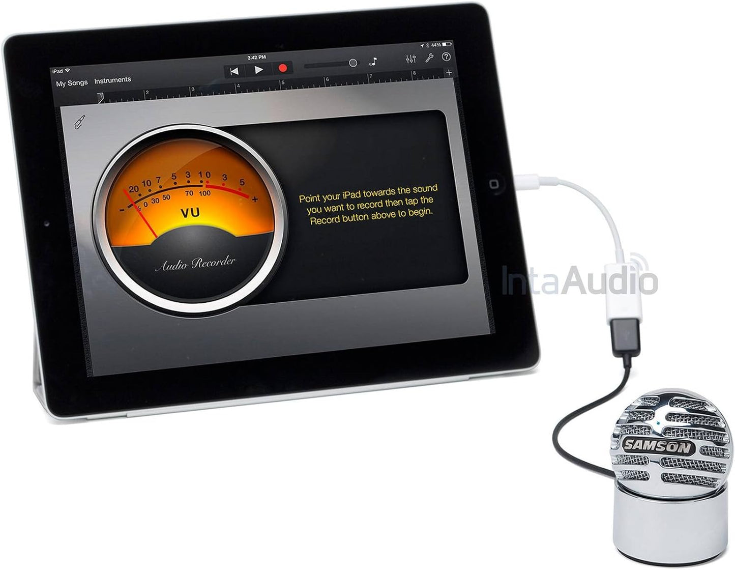 Samson SAMETEORITE USB Condenser Microphone - Chrome