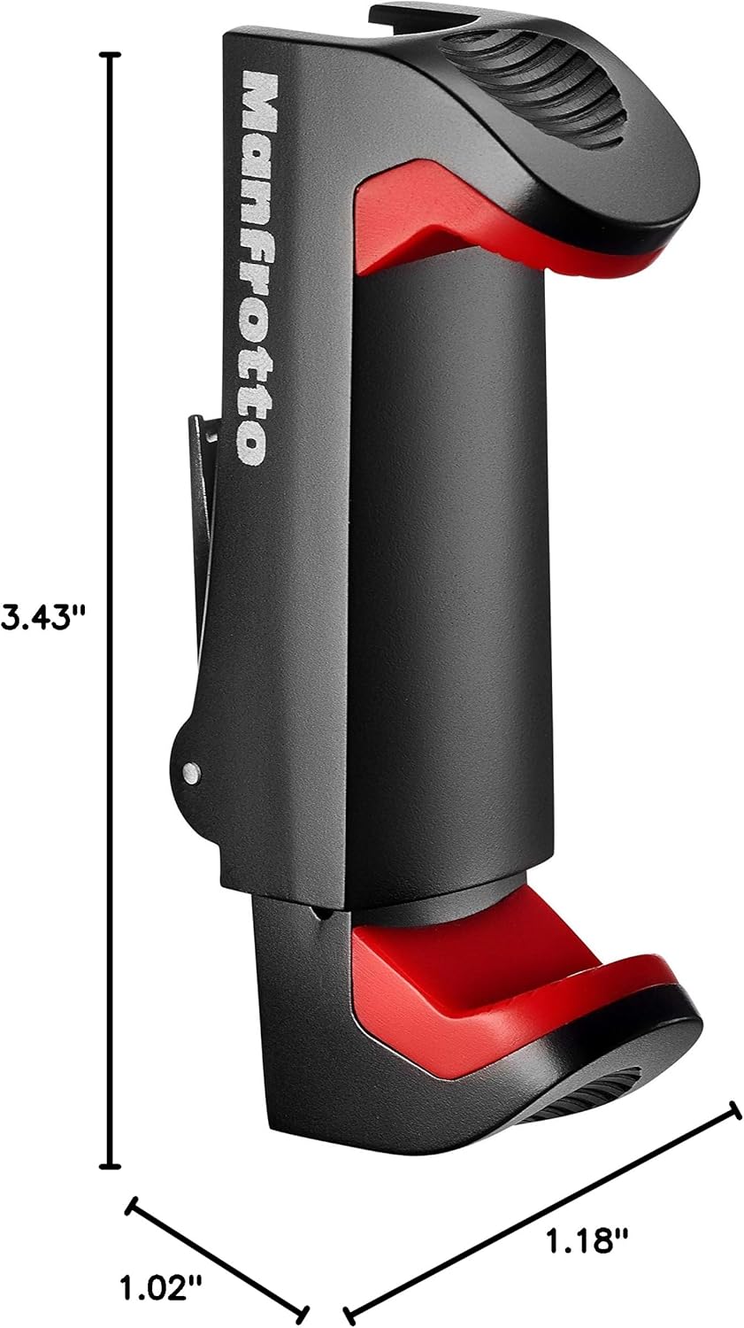 Manfrotto MCPIXI Universal Smartphone Clamp Pro Vlogging Tripod