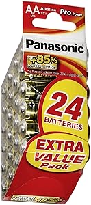Panasonic LR6PPG/24PD Pro Power AA Alkaline Batteries — main product image