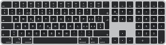 Apple Magic Keyboard Touch ID Numeric Keypad - Black — main product image