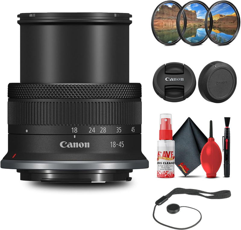 Canon RF-S 18-45mm STM Lens Kit — main product image