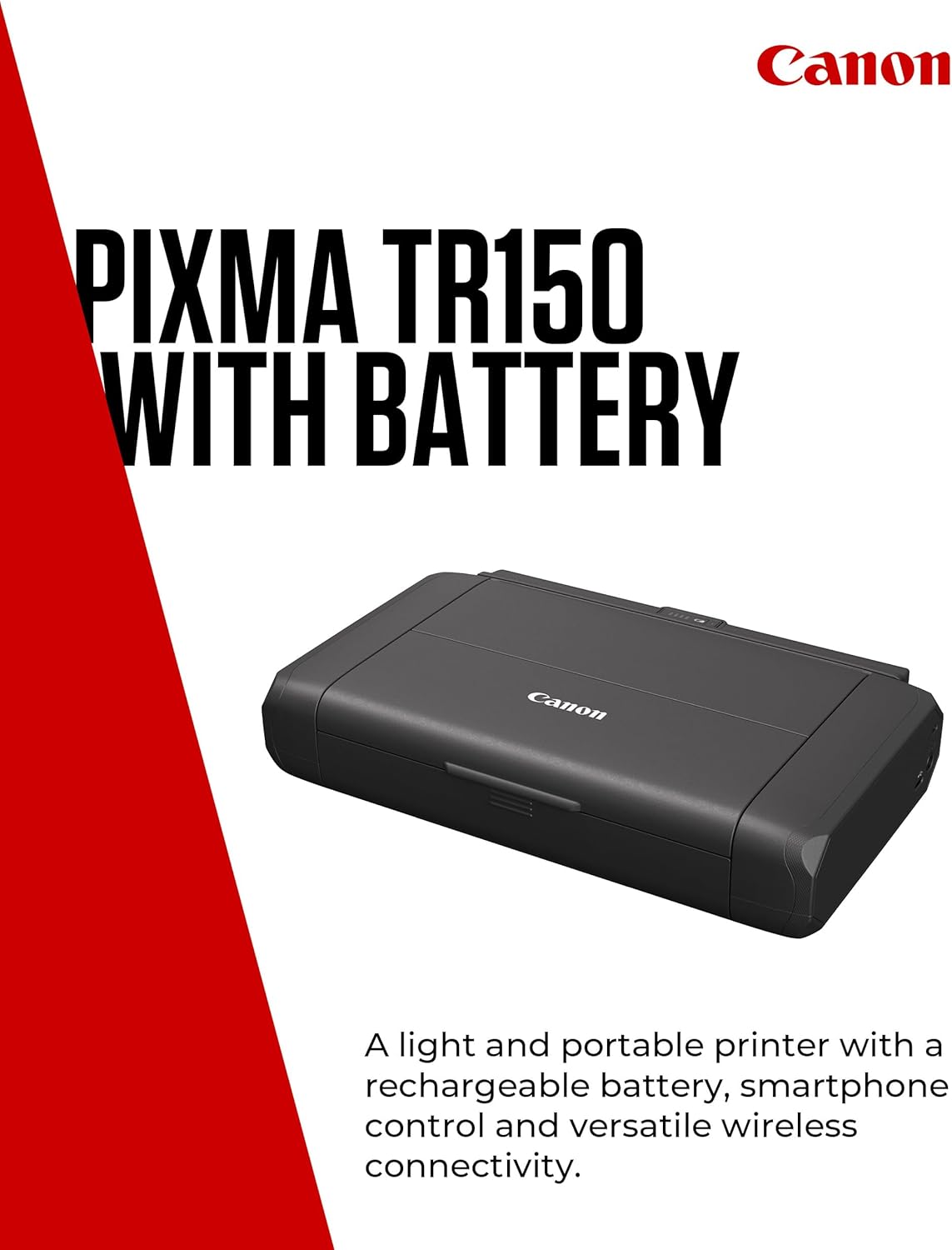 Canon TR150 PIXMA Wireless Mobile Color Printer with Battery