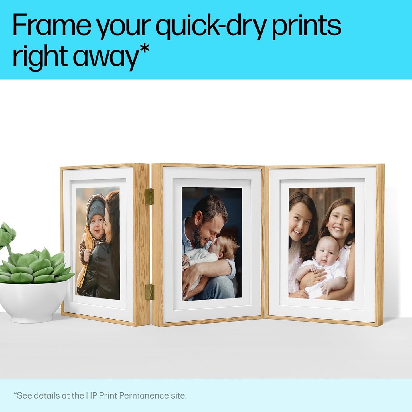 HP CR666A Premium Plus 4x6 Photo Paper, Satin, 100 Sheets