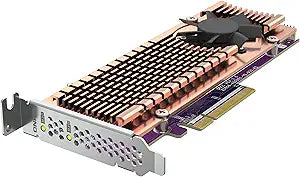 QNAP QM2 2P 384A Dual M.2 PCIe SSD Expansion Card — main product image