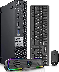 Dell 7060 OptiPlex Mini PC i7-8700T 16GB 512GB SSD Win 10 Pro — main product image