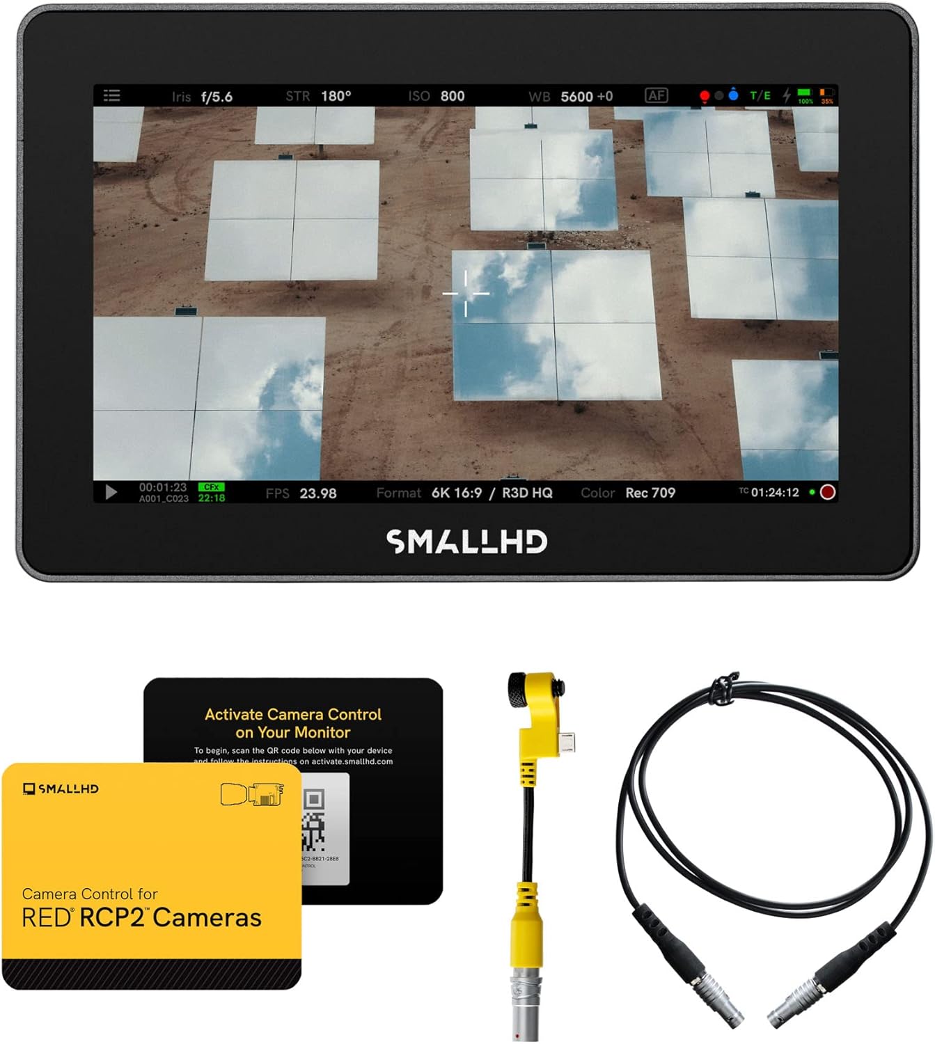 SmallHD SHD-16-0525-R2 Indie 5 RED RCP2 Camera Control Kit