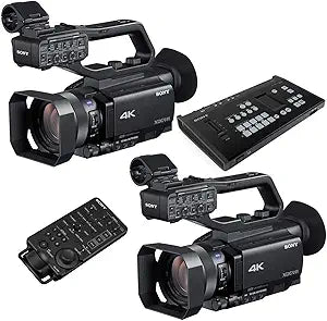 Sony PXW-Z90V 4K Camcorder - 2 Pack Streaming Bundle