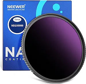 Neewer 10102953 72mm ND100000 Filter Celestial Photography