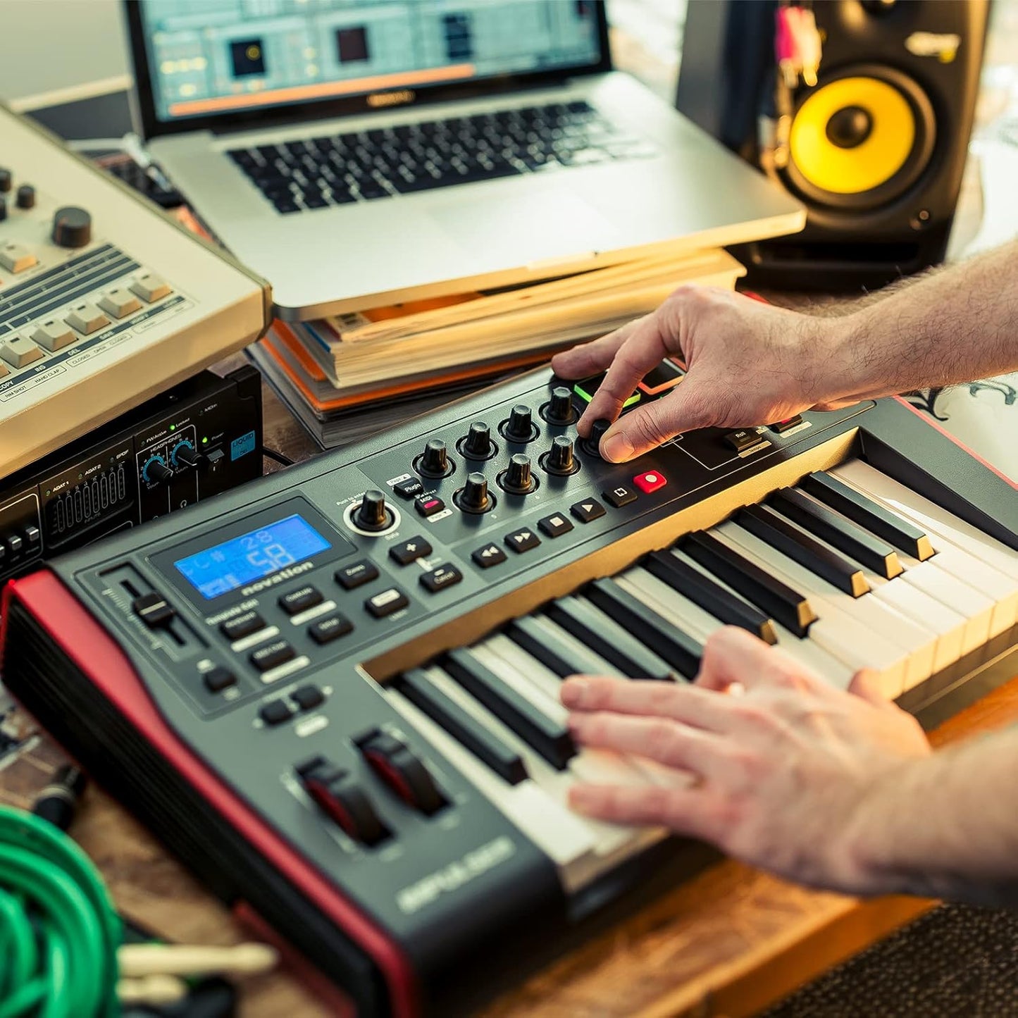 Novation AMS-IMPULSE-49 Impulse 49-Key MIDI Controller Keyboard