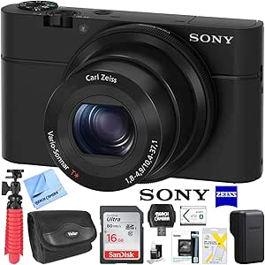 Sony E2SNDSCRX100 Cyber-Shot RX100 Camera Bundle