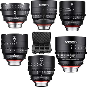 Rokinon Xeen 6 Set Cine Lens Bundle Sony E Mount