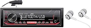 JVC KD-X260BT + ALPHA Bluetooth Digital Media Receiver — main product image