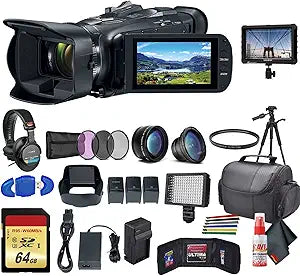 Canon HF-G50 Vixia UHD 4K Camcorder Bundle (Renewed)