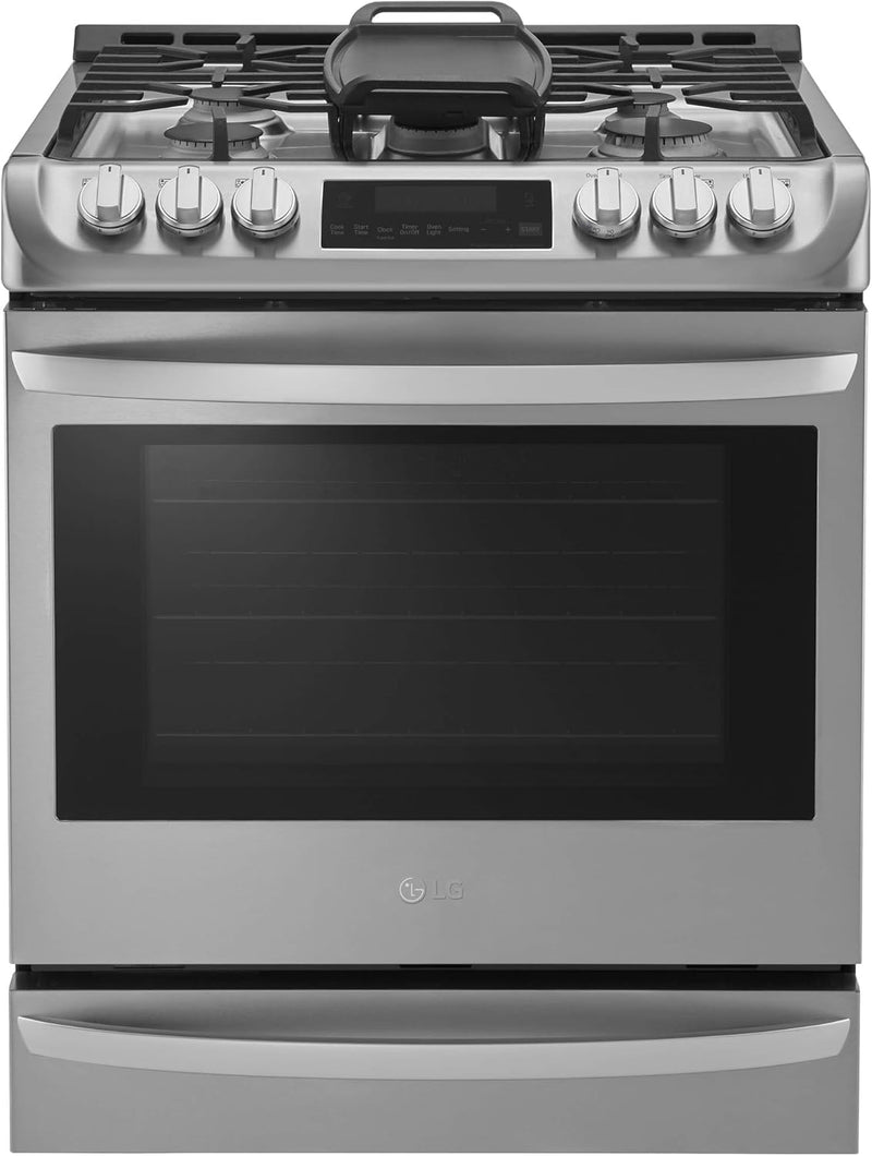 LG LSG4513ST 30-inch Stainless Steel Gas Slide-In Range - Convection — main product image