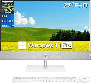 HP Pavilion AiO PC 27-ca2000i i7 RTX 3050 All-in-One — main product image