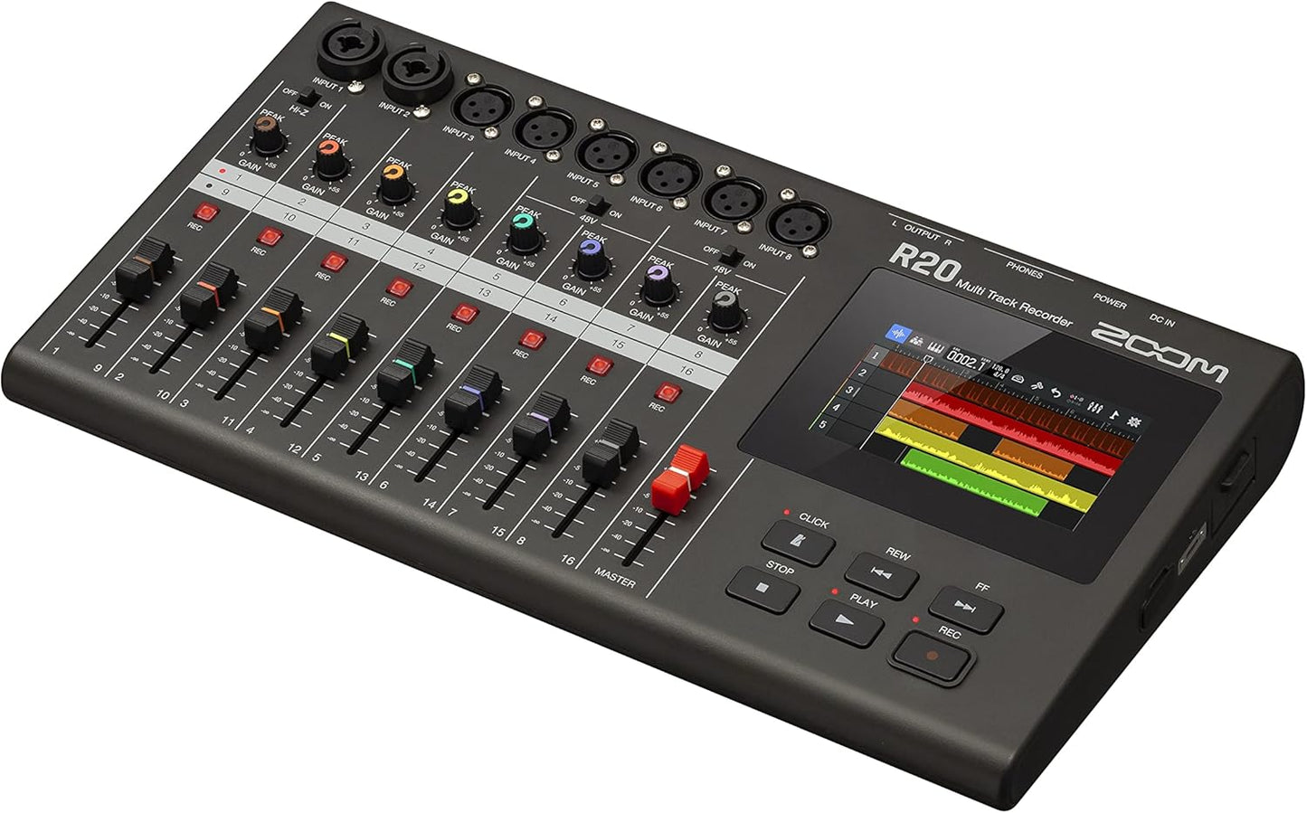 Zoom R20 16-Track Digital Recorder/Interface