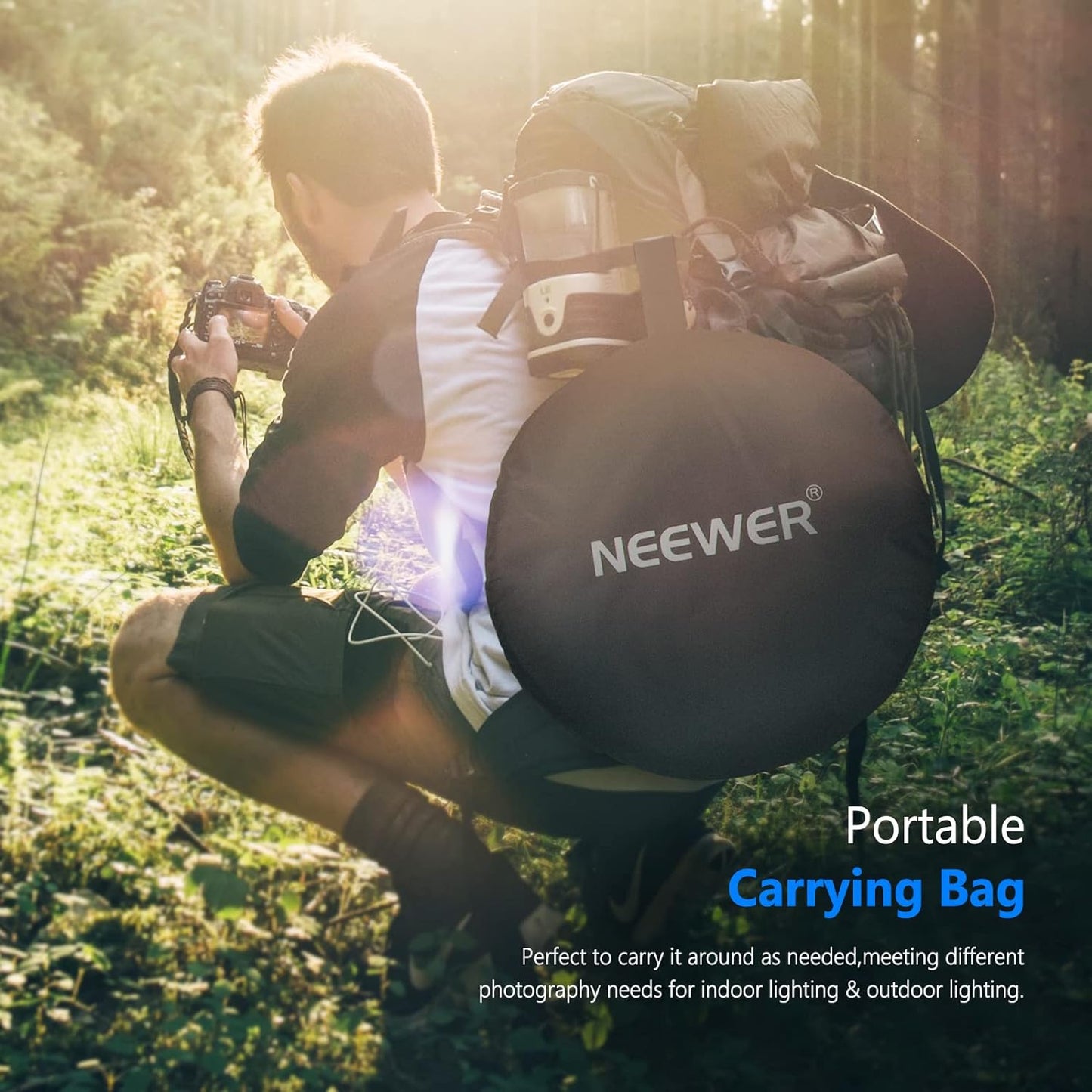 Neewer 10071556 40"x60" 5-in-1 Collapsible Light Reflector