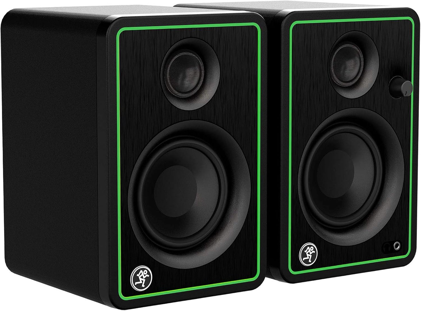 Mackie CR3-X Rockville RCM03 Pro Studio Monitor Speaker Bundle