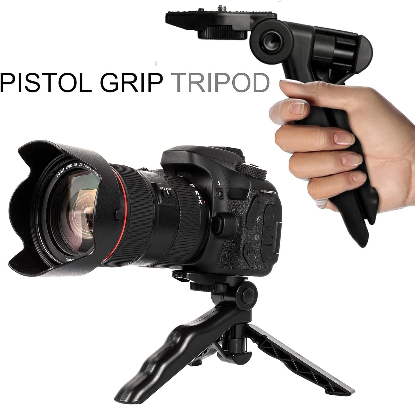 Canon EOS 4000D Rebel T100 DSLR Camera 18-55mm Bundle Renewed