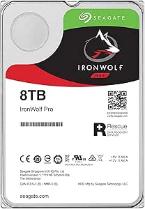 Seagate ST8000VN004 IronWolf 8TB NAS Hard Drive — main product image