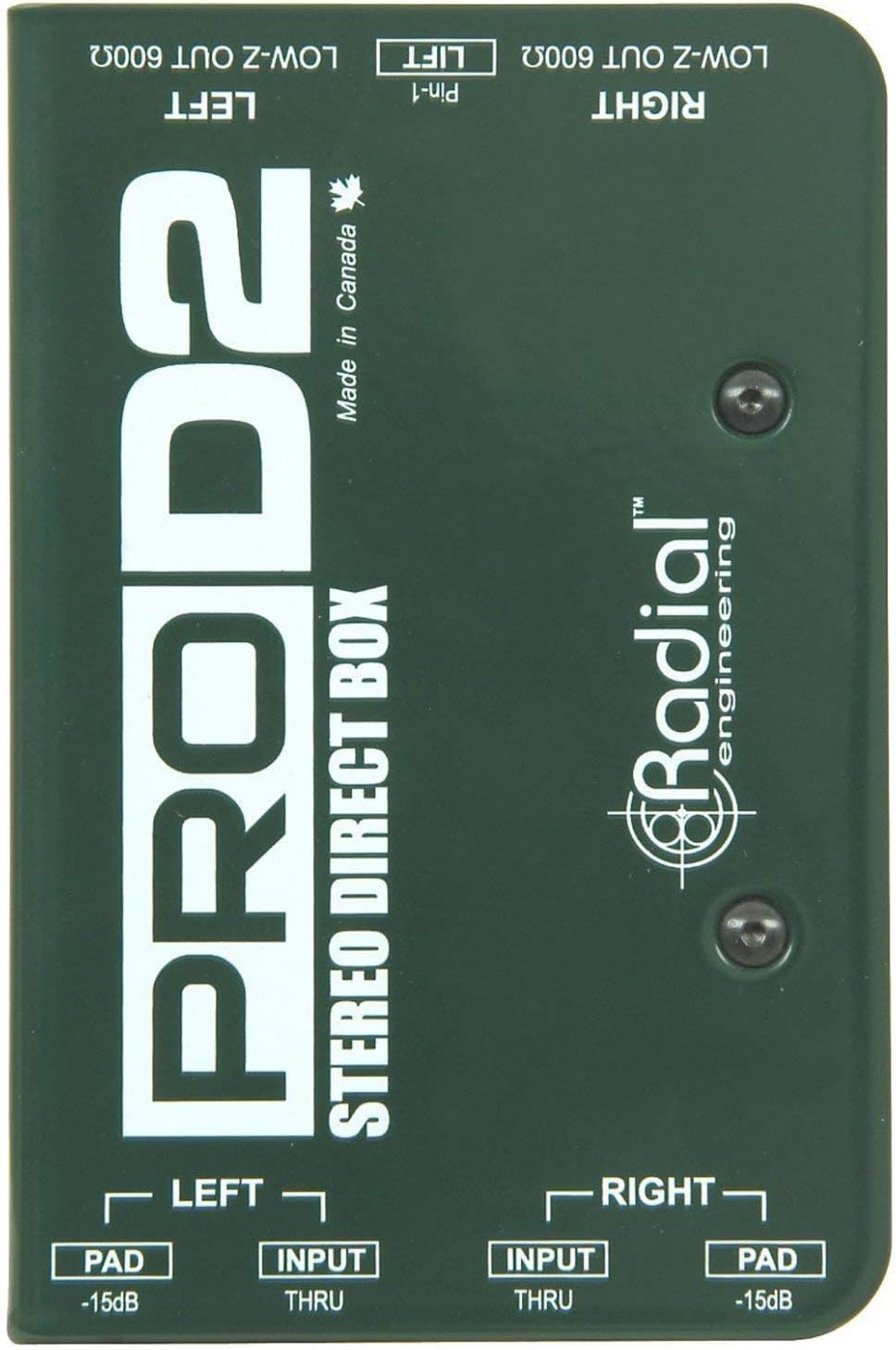 Radial Engineering R8001102 ProD2 Passive DI Bundle