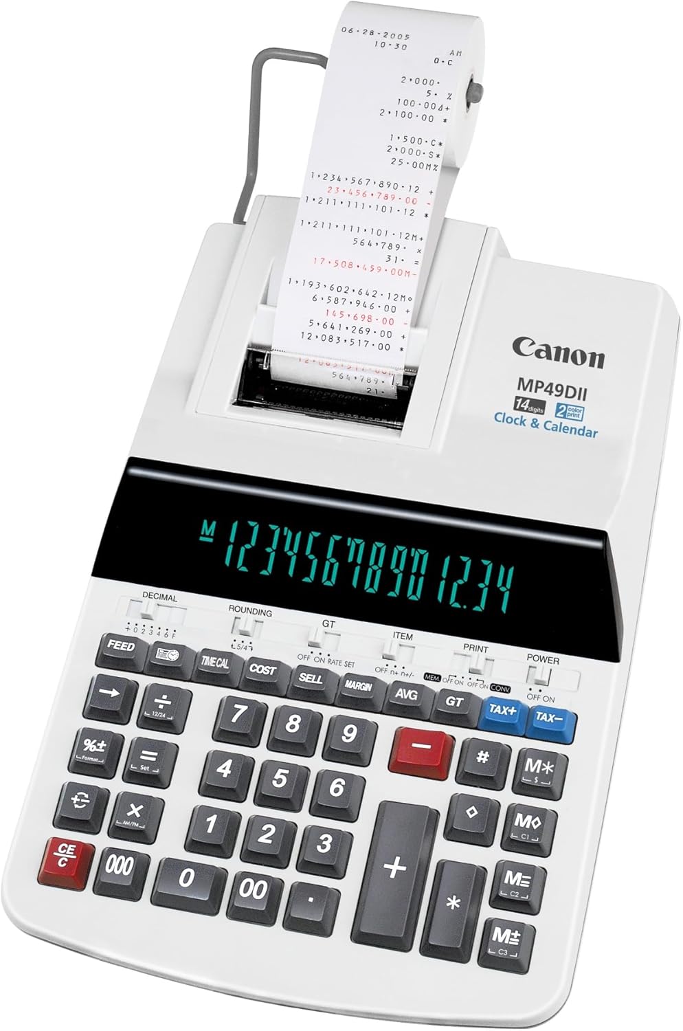 Canon MP49DII Desktop Printing Calculator