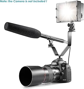 Neewer Uni-Directional System Condenser Shotgun Interview Microphone