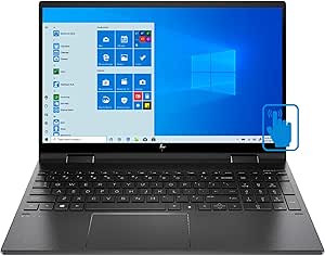 HP Envy x360 15z-ee000 Renewed Laptop: Ryzen 7, 256GB SSD