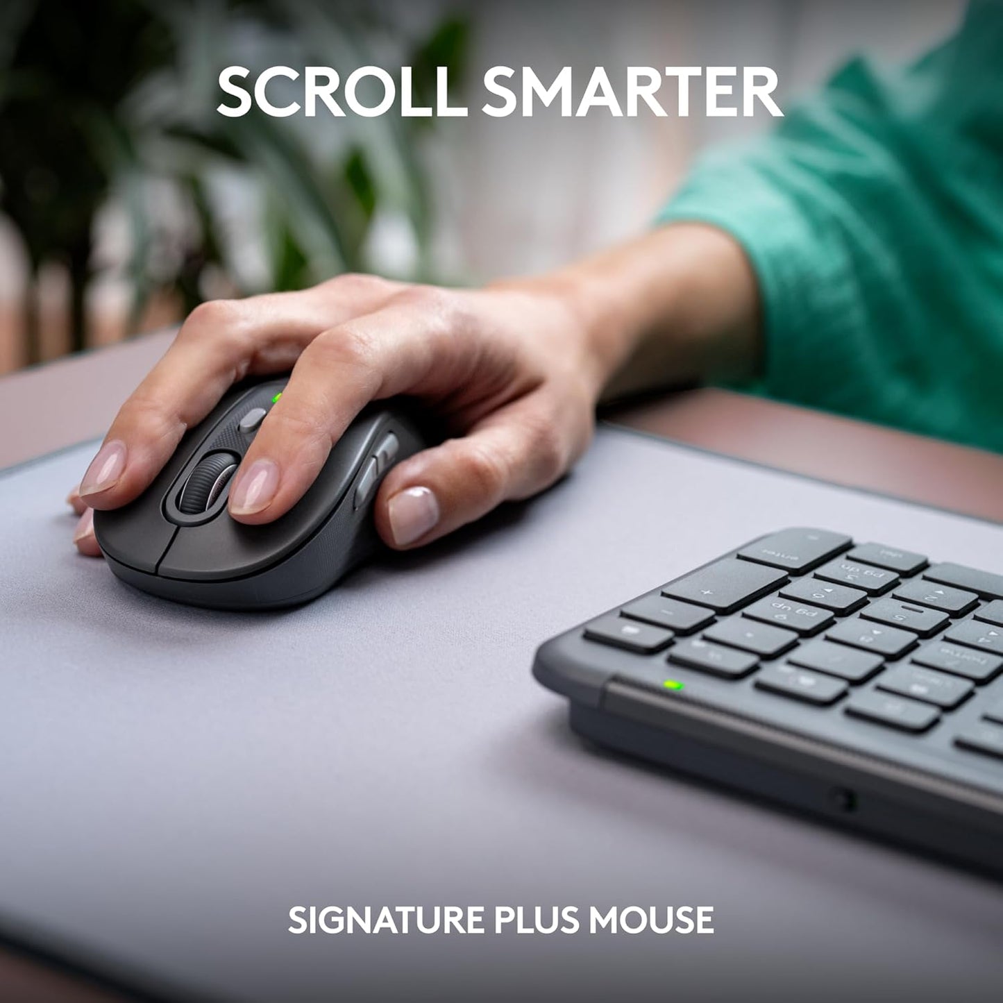 Logitech 920-012469 MK955 Signature Slim Wireless Keyboard Mouse Combo