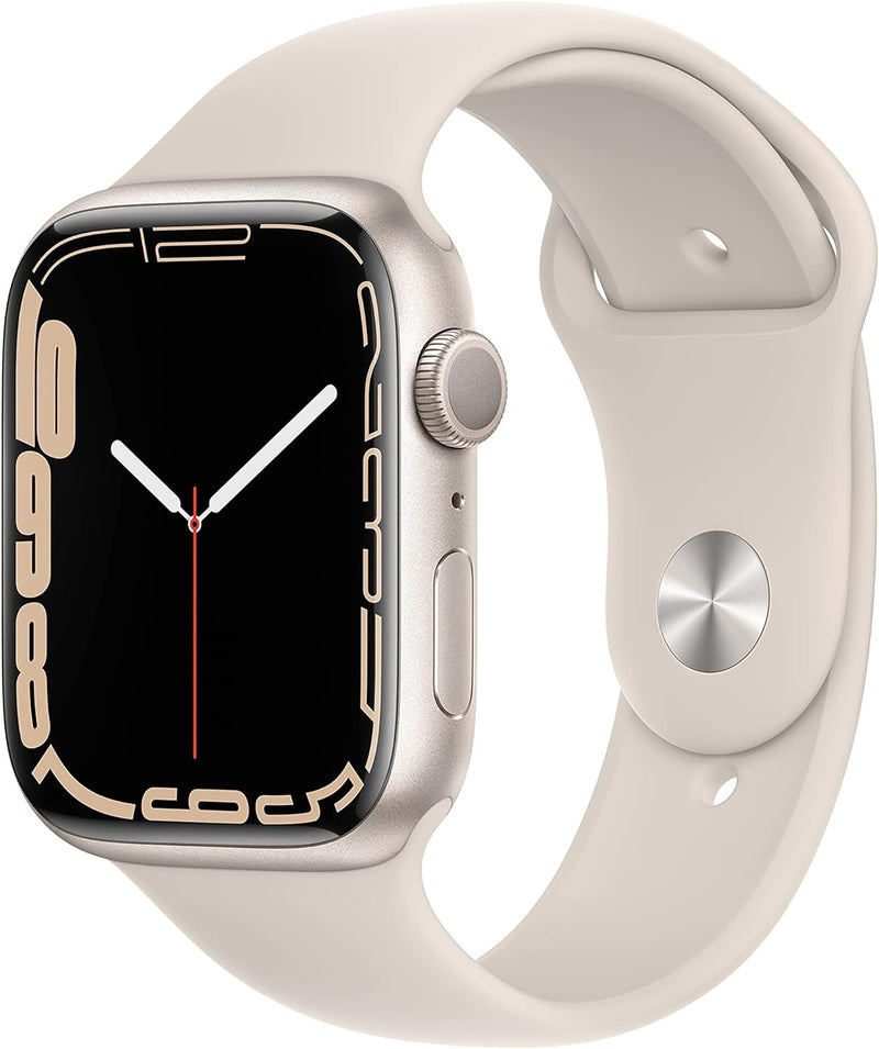 Apple Watch Series 7 - 45mm Starlight Renewed — main product image