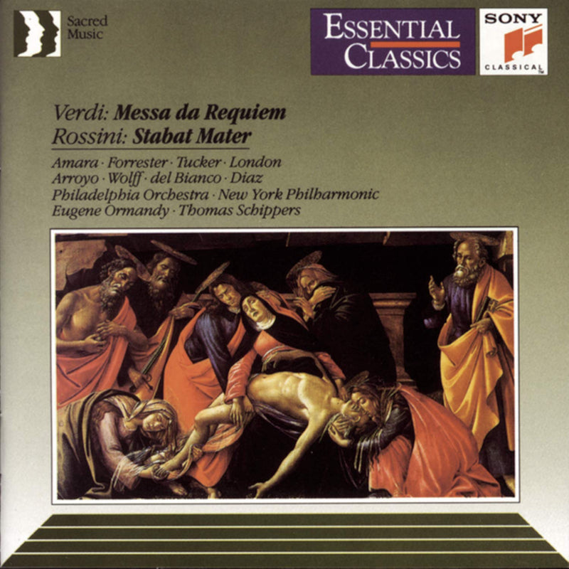 Sony Verdi: Messa da Requiem / Rossini: Stabat Mater Classics — main product image