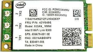 Intel 43Y6495 WIFI Link 5300 Wireless Adapter
