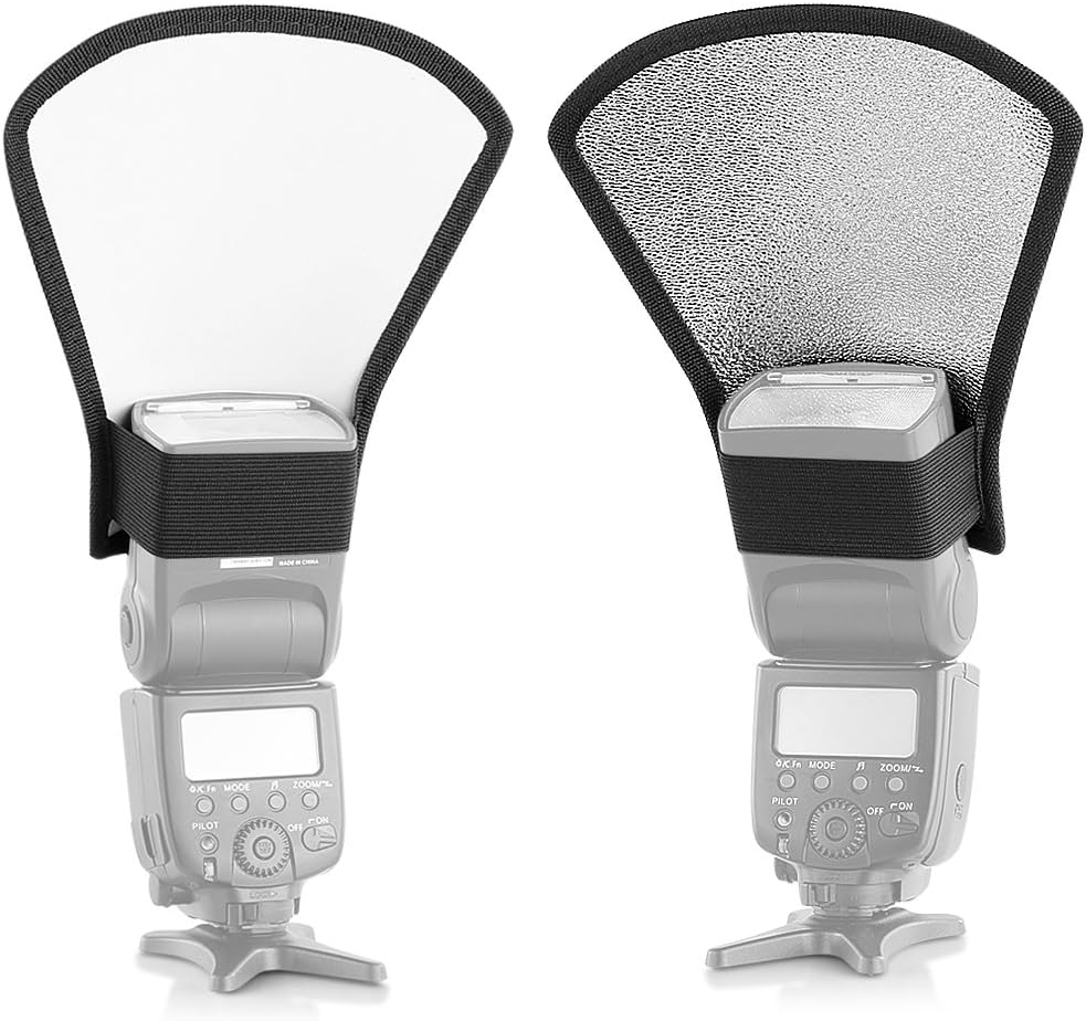 Neewer Flash Diffuser Silver/White Reflector