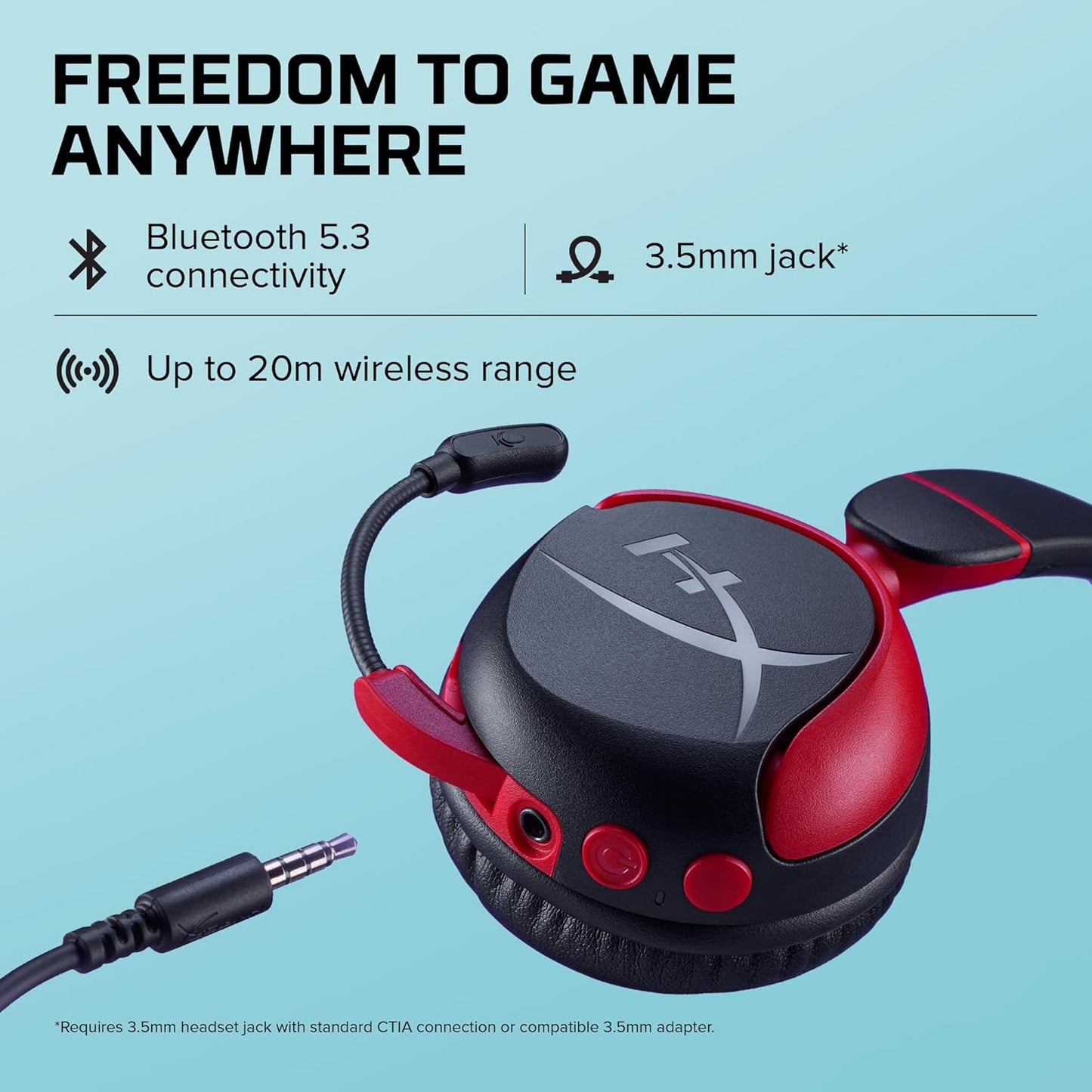 HyperX 6H9B8AA CloudX Stinger 2 Core Xbox Gaming Headset