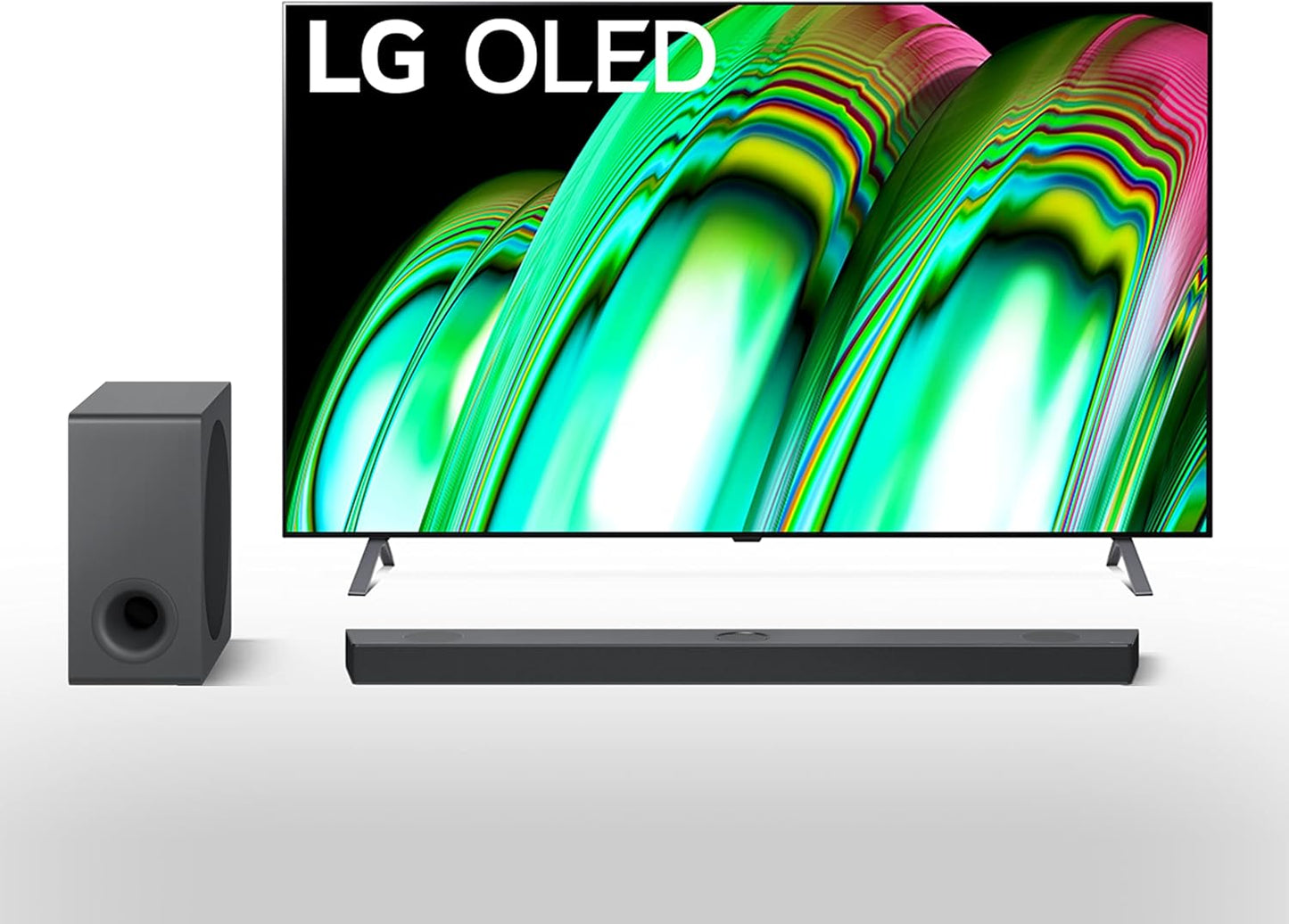 LG A2 Series 55" 4K OLED TV and S90QY Soundbar