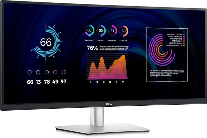 Dell DELL-P3424WE 34-Inch Curved USB-C Hub Monitor — main product image