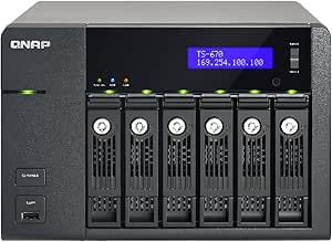 QNAP TS-670-US High-Performance NAS Server — main product image