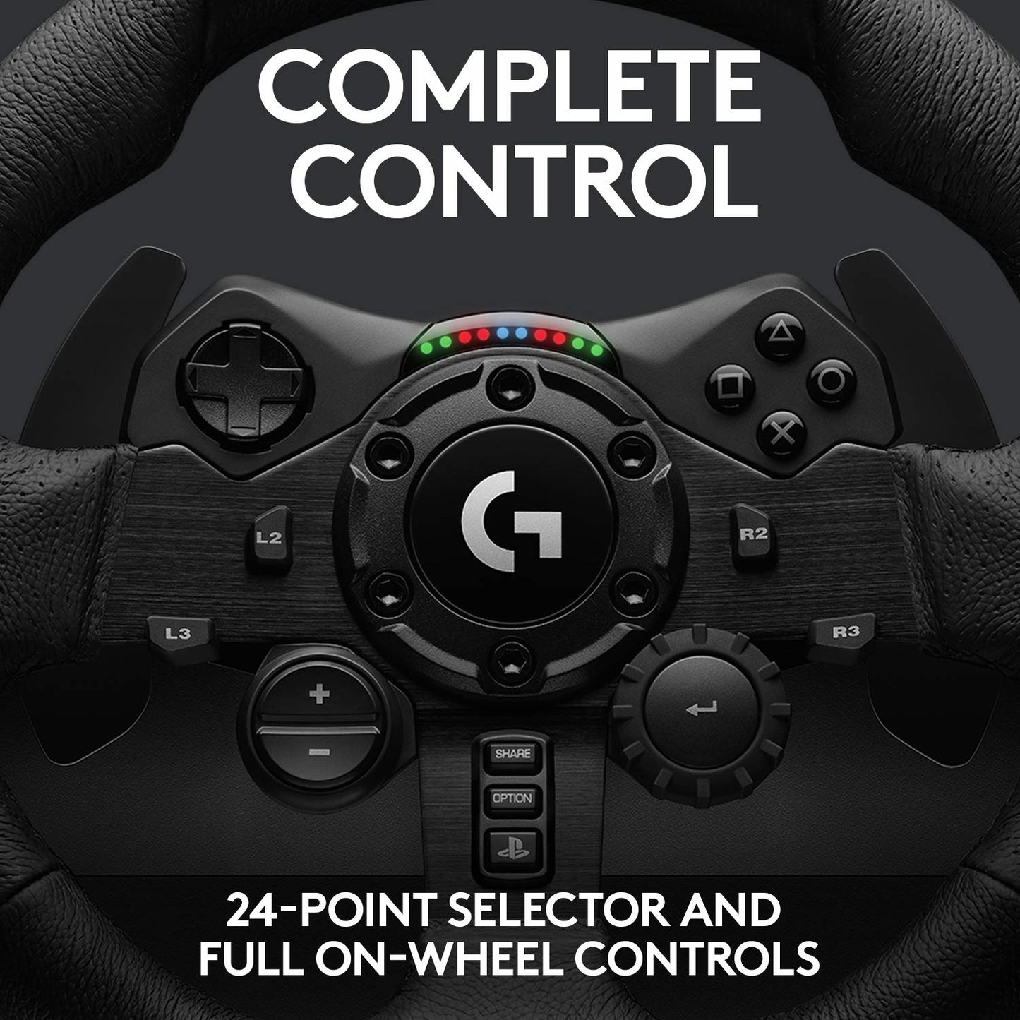 Logitech G923 TRUEFORCE Racing Wheel (Renewed)