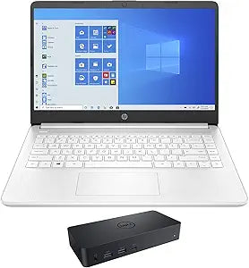 HP 9VN16AV-4354-26347 14z-fq000 Ryzen 8GB 2TB SSD Laptop & Dock