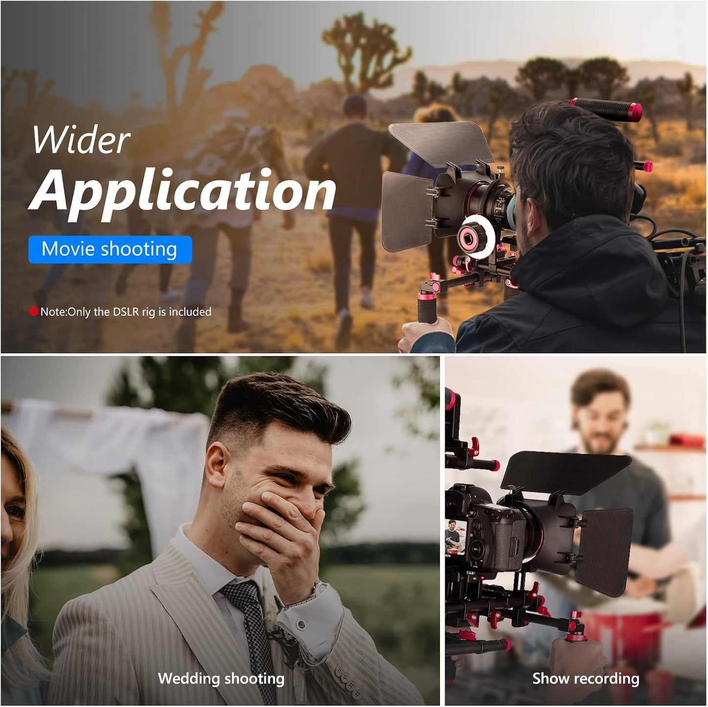 Neewer SR101 DSLR Camera Shoulder Rig Kit