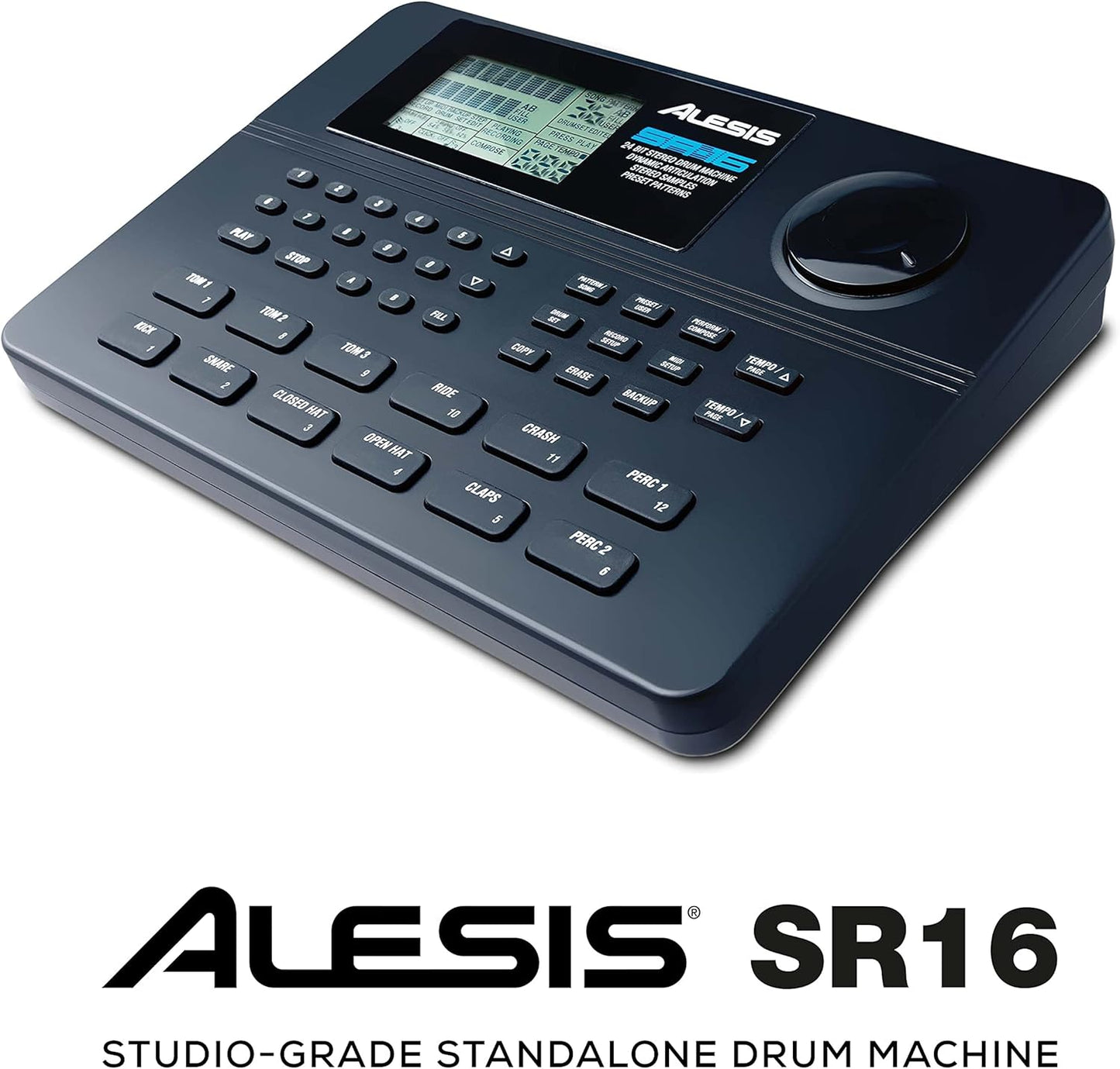 Alesis SR16 Studio Drum Machine with Effects and Sounds