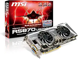 MSI R5870 LIGHTNING II 1GB GDDR5 ATI HD5870 Graphics Card — main product image
