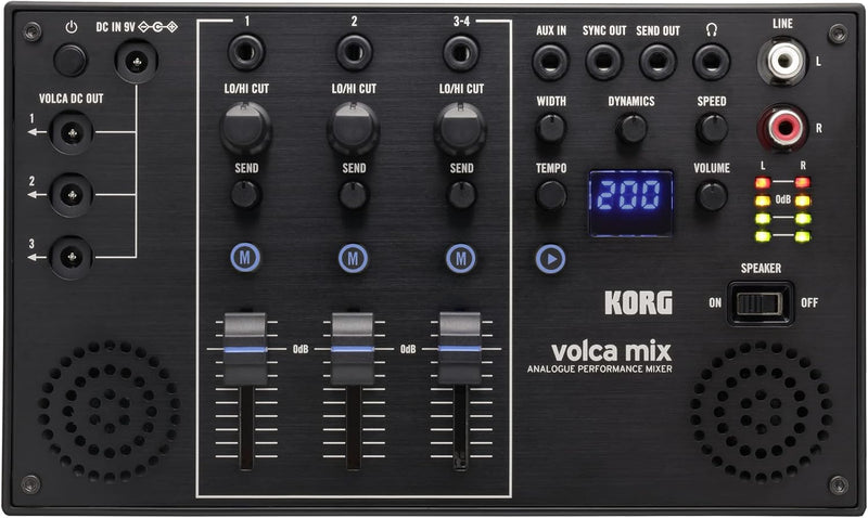 Korg VOLCAMIX Unpowered Analog Performance Mixer — main product image