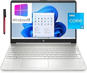 HP 15 i3 Laptop 256GB SSD WiFi 6 Windows 11