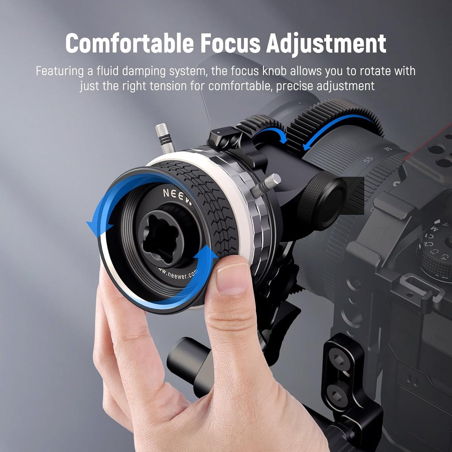 Neewer 10102693 M0.8-65T Follow Focus Gear