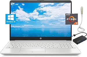 HP HP Laptops 15.6" Ryzen 3 Laptop 8GB 1TB HDD