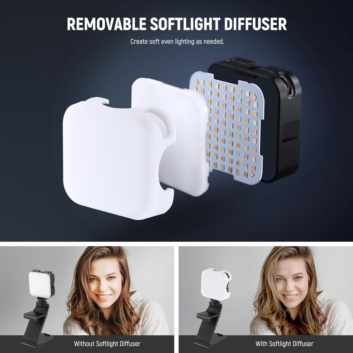 Neewer 10102594 LED Streaming Light Webcam