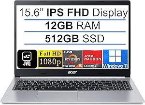Acer Aspire 5 Ryzen 5 5500U 15.6" FHD Laptop